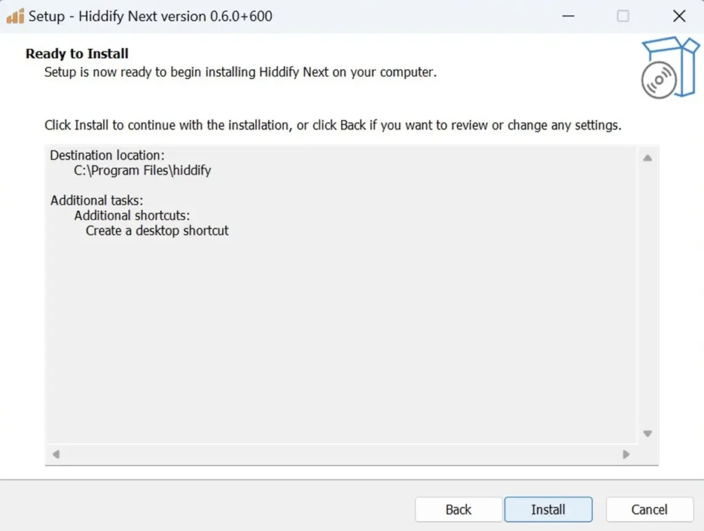 全平台科学上网客户端 Hiddify Next 安装与配置详解 6 install hiddify on windows step6